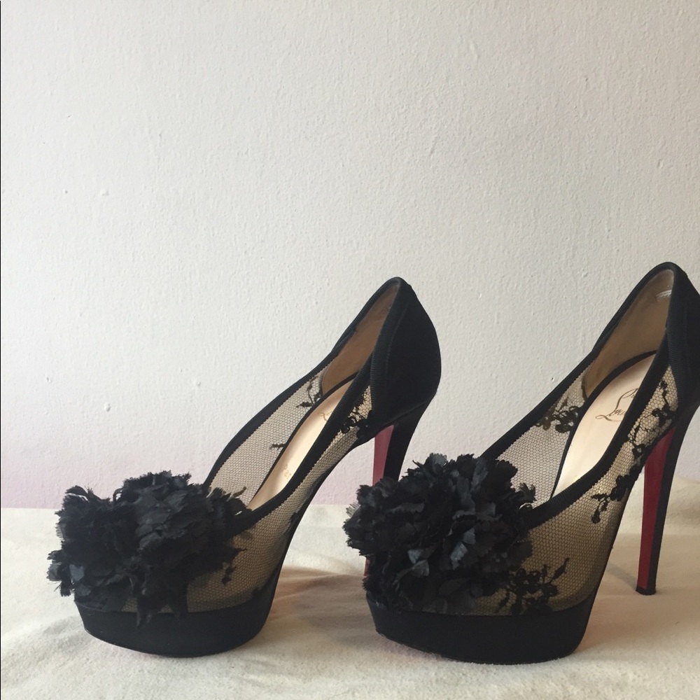 Christian Louboutin Lace heels